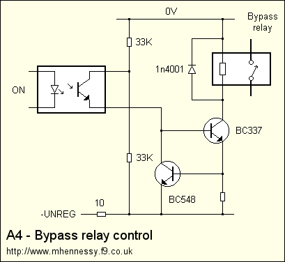 Bypass relay control (8K)